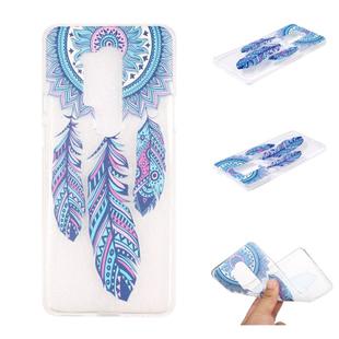 For OnePlus 8 Pro Coloured Drawing Pattern Transparent TPU Case(Windmill)