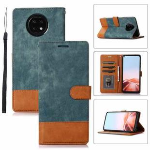 For Xiaomi Redmi Note 9T / Note 9 5G Splicing Leather Phone Case(Green)