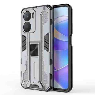 For Honor Play 40 Plus Supersonic PC + TPU Shock-proof Phone Case(Grey)