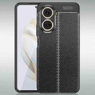 For Huawei nova 10 SE Litchi Texture Shockproof TPU Phone Case(Black)