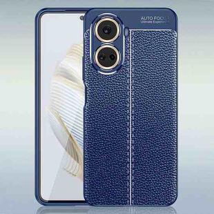 For Huawei nova 10 SE Litchi Texture Shockproof TPU Phone Case(Blue)