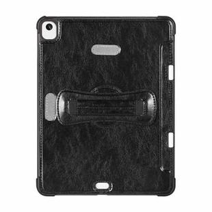 For iPad 10.2 / Pro 10.5 / Air 3 360 Degree Rotation Handheld Leather Back Tablet Case with Pencil Slot(Black)