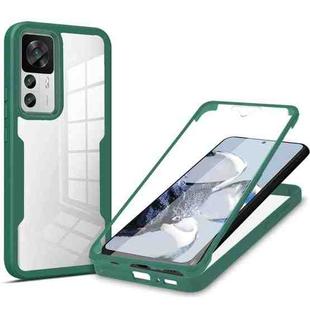 For Xiaomi 12T / 12T Pro 360 Degrees Full Coverage Phone Case(Green)