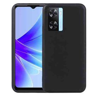 For OPPO A77 4G TPU Phone Case(Black)