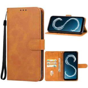 For Ulefone Armor 12S Leather Phone Case(Brown)