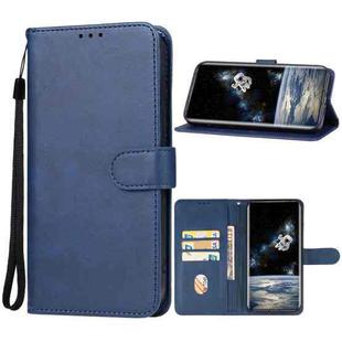 For ZTE Axon 40 Ultra Space Edition Leather Phone Case(Blue)