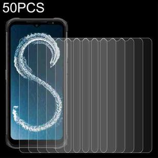 For Ulefone Armor 12S 50pcs 0.26mm 9H 2.5D Tempered Glass Film