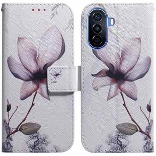 For Huawei nova Y70 Plus Coloured Drawing Flip Leather Phone Case(Magnolia)