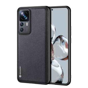 For Xiaomi 12T DUX DUCIS Fino Series PU + TPU Phone Case(Black)