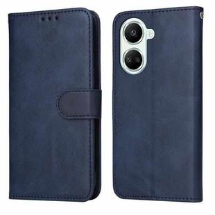 For Huawei nova 10 SE Classic Calf Texture Flip Leather Phone Case(Blue)