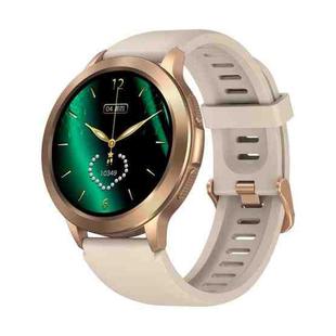 Zeblaze Btalk 2 1.3 inch Round Screen HD Smart Watch Supports Voice Calls/Health Monitoring(Khaki)