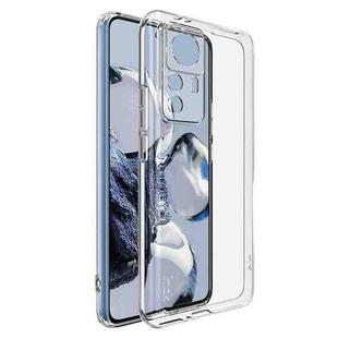 For Xiaomi 12T Pro 5G IMAK UX-10 Series Transparent Shockproof TPU Phone Case(Transparent)