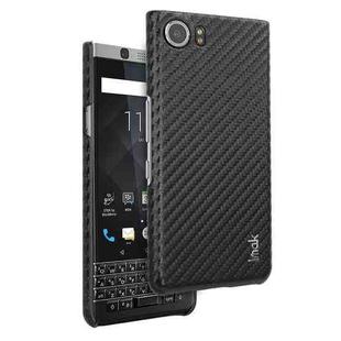 For BlackBerry KEYone/DTEK70 imak Ruiyi Series Carbon Fiber PU + PC Phone Case