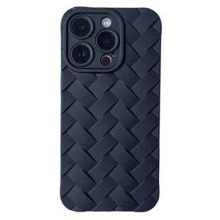 For iPhone 13 Vintage Braided Texture Skin Phone Case(Black)