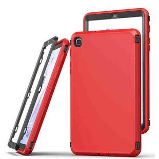 For Samsung Galaxy Tab A 8.4 2020 Robot PC + TPU Protective Tablet Case(Red)