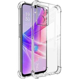 For OPPO K10 5G India/A77 5G 2022/A57 5G 2022 imak Shockproof Airbag TPU Phone Case(Transparent)
