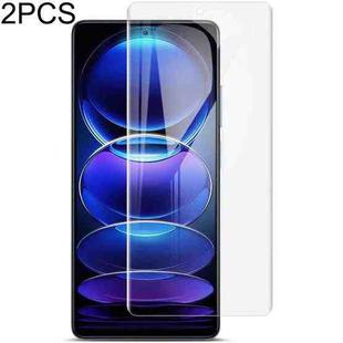 For Xiaomi Redmi Note 12 Pro 5G China/Indian 2pcs imak Curved Full Screen Hydrogel Film Front Protector
