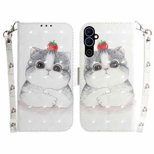 For Tecno Pova Neo 2 3D Colored Horizontal Flip Leather Phone Case(Cute Cat)