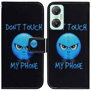 For Infinix Hot 20 5G Coloured Drawing Flip Leather Phone Case(Anger)