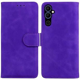 For Tecno Pova Neo 2 Skin Feel Pure Color Flip Leather Phone Case(Purple)