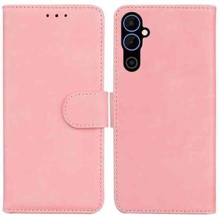 For Tecno Pova Neo 2 Skin Feel Pure Color Flip Leather Phone Case(Pink)