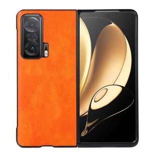 For Honor Magic Vs Two-color Litchi Texture Phone Case(Orange)