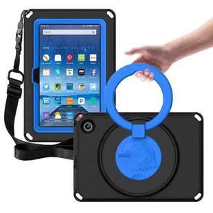 For Amazon Kindle Fire HD7 2022 EVA + PC Shockproof Tablet Case with Waterproof Frame(Black)