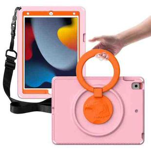 For iPad Pro 10.5 2019/2017 / 10.2 2021/2019 EVA + PC Shockproof Tablet Case with Waterproof Frame(Pink)