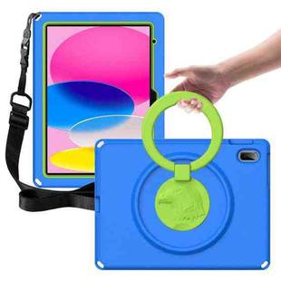 For iPad 10th Gen 10.9 2022 EVA + PC Shockproof Tablet Case with Waterproof Frame(Blue)