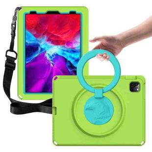 For iPad Pro 11 2022/2021/2020/2018 / Air5 10.9 2022 / Air4 10.9 2020 EVA + PC Shockproof Tablet Case with Waterproof Frame(Grass Green)