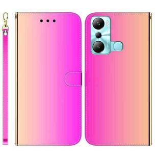 For Infinix Hot 20i Imitated Mirror Surface Leather Phone Case(Gradient Color)