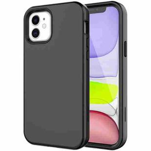For iPhone 14 Plus Shockproof PC + TPU Protective Phone Case(Black)