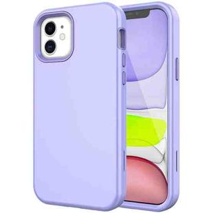 For iPhone 14 Shockproof PC + TPU Protective Phone Case(Light Purple)