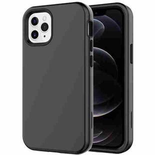 For iPhone 13 Pro Max Shockproof PC + TPU Protective Phone Case(Black)