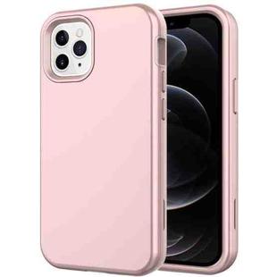 For iPhone 11 Pro Max Shockproof PC + TPU Protective Phone Case(Rose Gold)