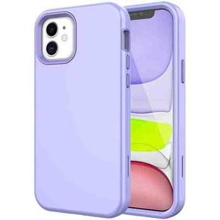 For iPhone 6s / 6 Shockproof PC + TPU Protective Phone Case(Light Purple)