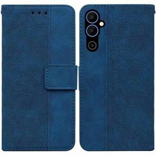 For Tecno Pova Neo 2 Geometric Embossed Leather Phone Case(Blue)