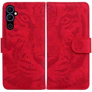 For Tecno Pova Neo 2 Tiger Embossing Pattern Leather Phone Case(Red)