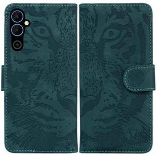 For Tecno Pova Neo 2 Tiger Embossing Pattern Leather Phone Case(Green)