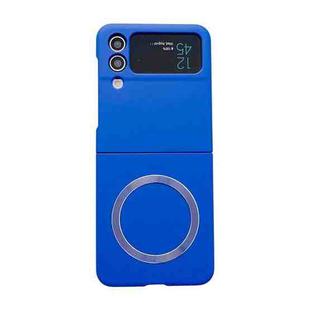 For Samsung Galaxy Z Flip4 Skin Feel MagSafe Magnetic Phone Case(Royal Blue)