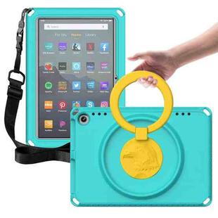 For Amazon Fire HD 8 2020 / HD 8 Plus 2022 EVA + PC Shockproof Tablet Case without Waterproof Frame(Glacier Green)