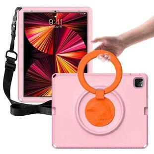 For iPad Pro 12.9 inch 2022/2021/2020/2018 EVA + PC Shockproof Tablet Case without Waterproof Frame(Pink)