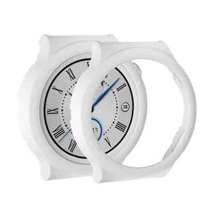 For Huawei GT3 Pro 43mm Fuel Injection Hollow Watch Protective Case(White)