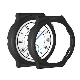 For Huawei GT3 Pro 43mm Fuel Injection Hollow Watch Protective Case(Black)