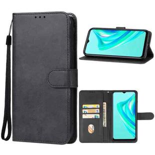 For Infinix Hot 20i Leather Phone Case(Black)