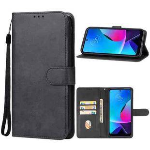 For Motorola Moto G Play 2023 Leather Phone Case(Black)