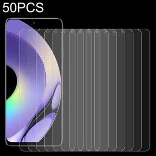 For Realme 10 Pro 50pcs 0.26mm 9H 2.5D Tempered Glass Film