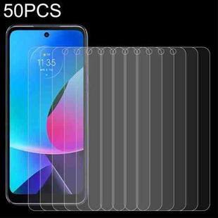 For Motorola Moto G Play 2023 50pcs 0.26mm 9H 2.5D Tempered Glass Film