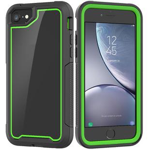 For iPhone SE 2020 & 8 & 7 Frame Series TPU + PC Dust-proof Scratch-proof Drop-proof Protective Case(Green)