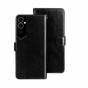 For Tecno Pova Neo 2 idewei Crazy Horse Texture Leather Phone Case(Black)